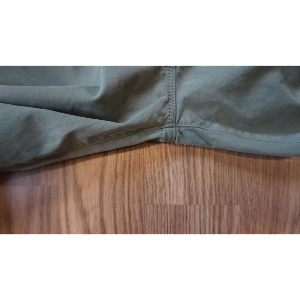 AG Adriano Goldschmied Tellis Suede Modern Slim Pants - Green - 34x34 - Picture 4 of 11